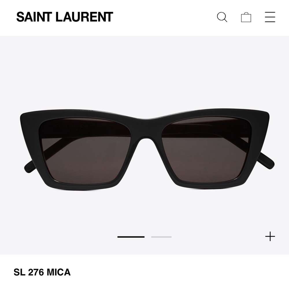 YSL cat eye sunglasses